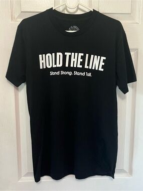 Hold The Line Short Sleeve Tee - Black